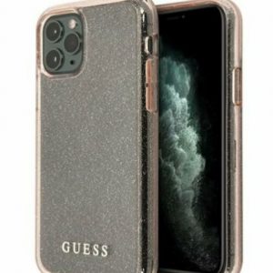 Genuine Guess Glitter Case Cover for Apple iPhone 11 Pro in Pink