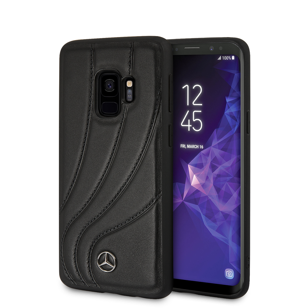 Genuine Mercedes Organic II Leather Case for Samsung S9