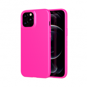 Genuine Tech21 Pink EvoSlim Case Cover For iPhone 12 Pro Max