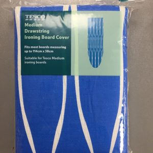Tesco Ironing Board Replacement Cover Medium Blue to fit 114 x 38 cm Covers