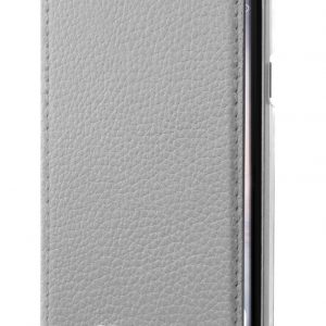 Genuine GUESS Iridescent Collection Book Case for Samsung S8+ Plus in Silver