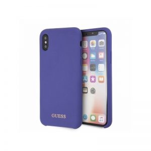 Genuine Guess Green Silicone Hardcase Cover for Apple iPhone X or XS