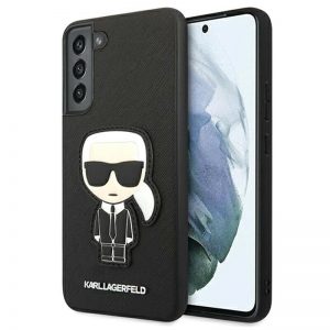Genuine Karl Lagerfeld Karl's Head ikonick Case For Samsung S22+ - Black