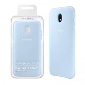 Genuine Samsung Galaxy J5 2017 J530 Blue Dual Layer Cover Case - EF-PJ530CLEGWW
