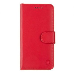 Tactical Field Notes Wallet Book Case for Samsung Galaxy A32 with Stand Red