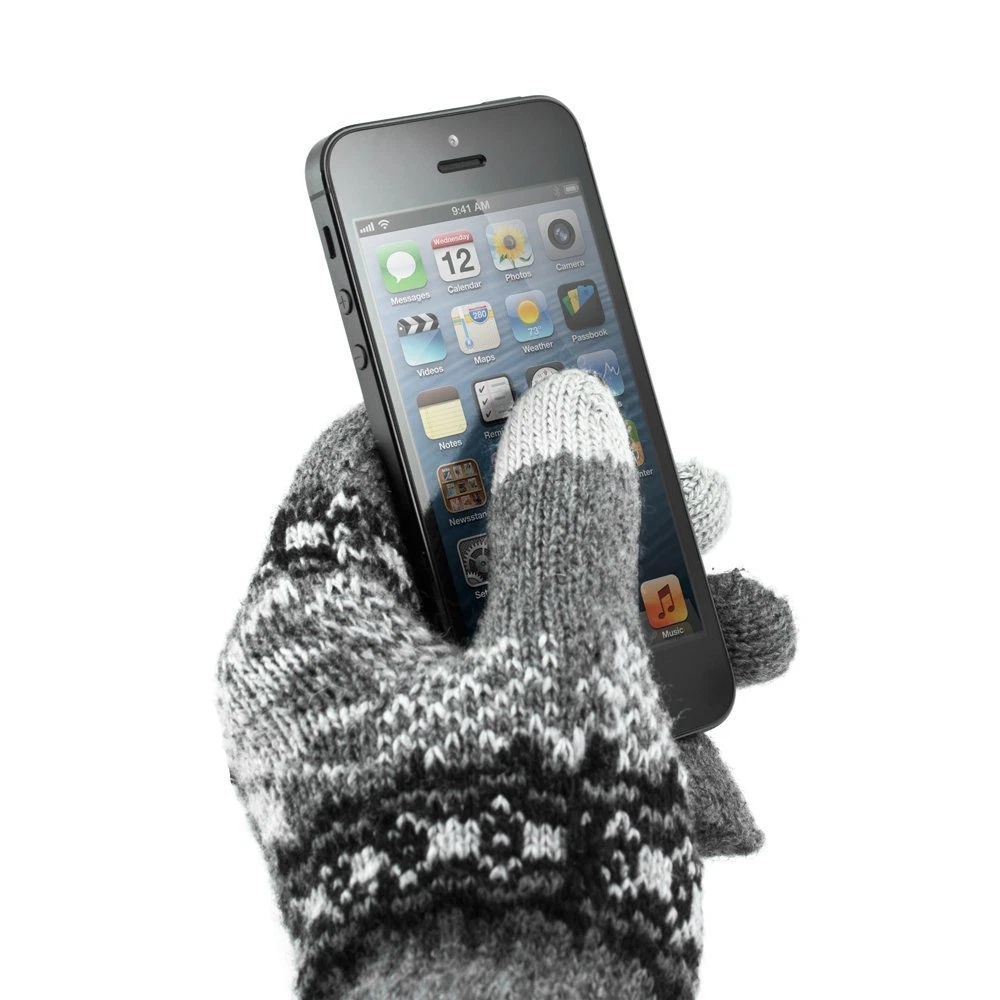 New Proporta Touch Screen Glove Grey - Universal To Work with All Touch Phones - Image 2