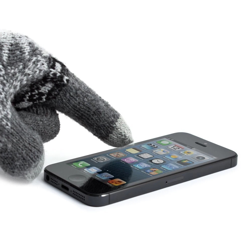 New Proporta Touch Screen Glove Grey - Universal To Work with All Touch Phones - Image 3