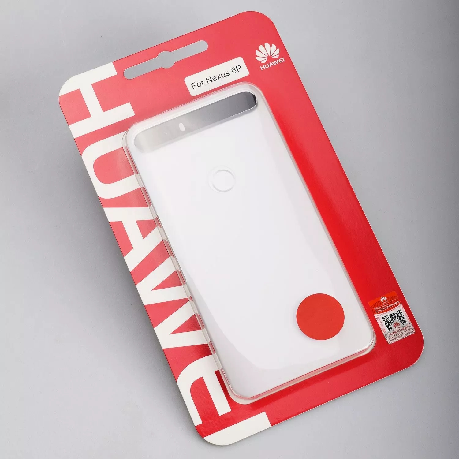 GENUINE HUAWEI TRANSLUCENT CLEAR HARD CASE COVER FOR HUAWEI GOOGLE NEXUS 6P 2015 - Image 2