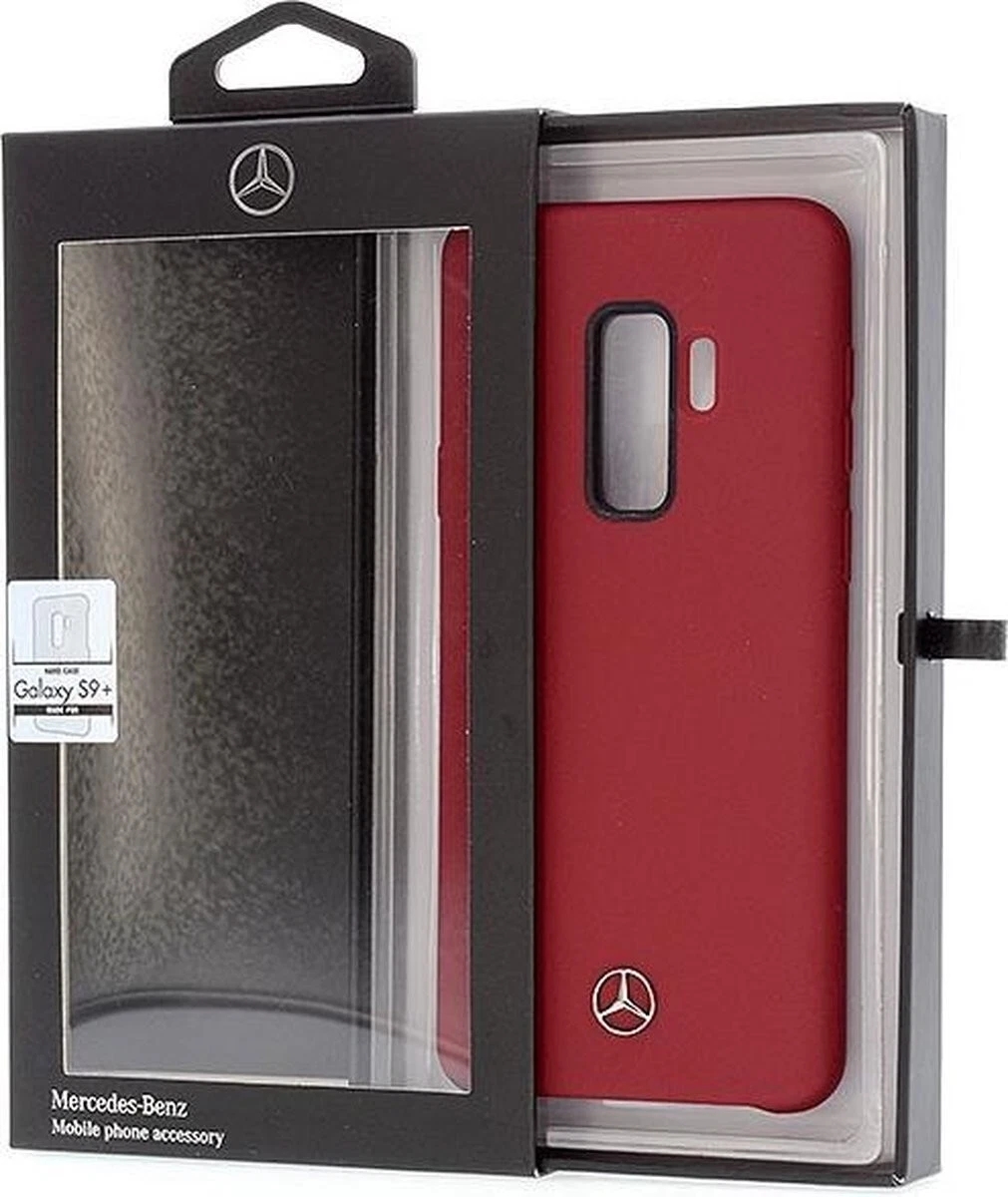 Genuine Mercedes-Benz Liquid Silicone Impact Protection Case for Samsung S9+ - Image 7