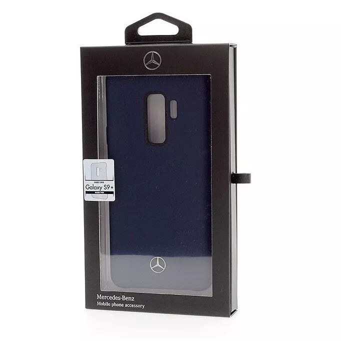 Genuine Mercedes-Benz Liquid Silicone Impact Case for Samsung S9+ in Navy - Image 6