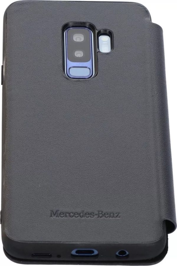 Genuine Mercedes-Benz Organic Leather Impact Book Case for Samsung S9+ - Image 5