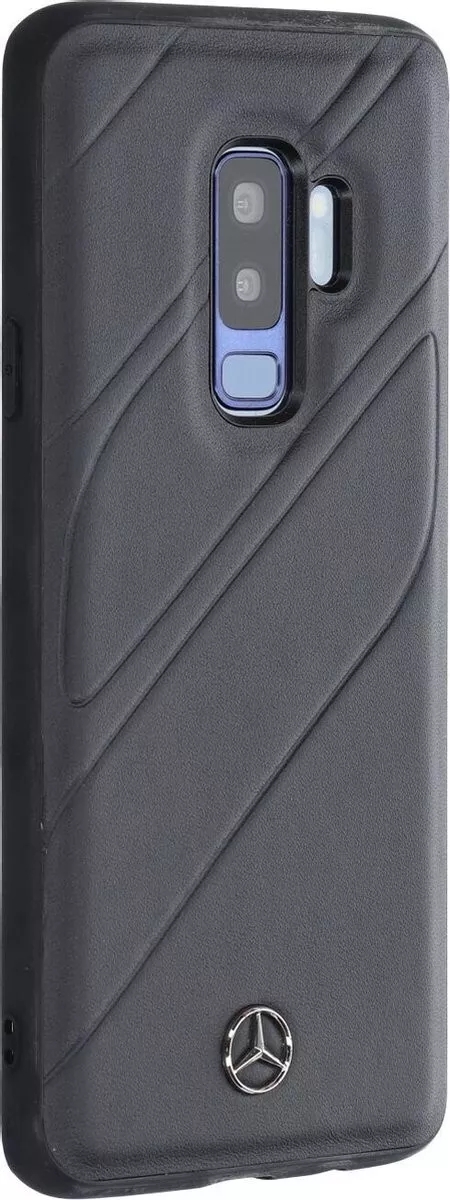 Genuine Mercedes Organic Leather Impact Case for Samsung Galaxy S9+