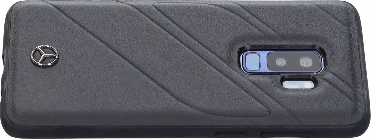 Genuine Mercedes Organic Leather Impact Case for Samsung Galaxy S9+ - Image 3