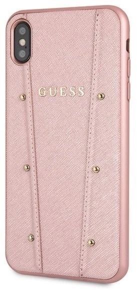 Genuine Guess Charms Kaia Impact Hard Case for iPhone XS & X in Rose Gold - Image 4
