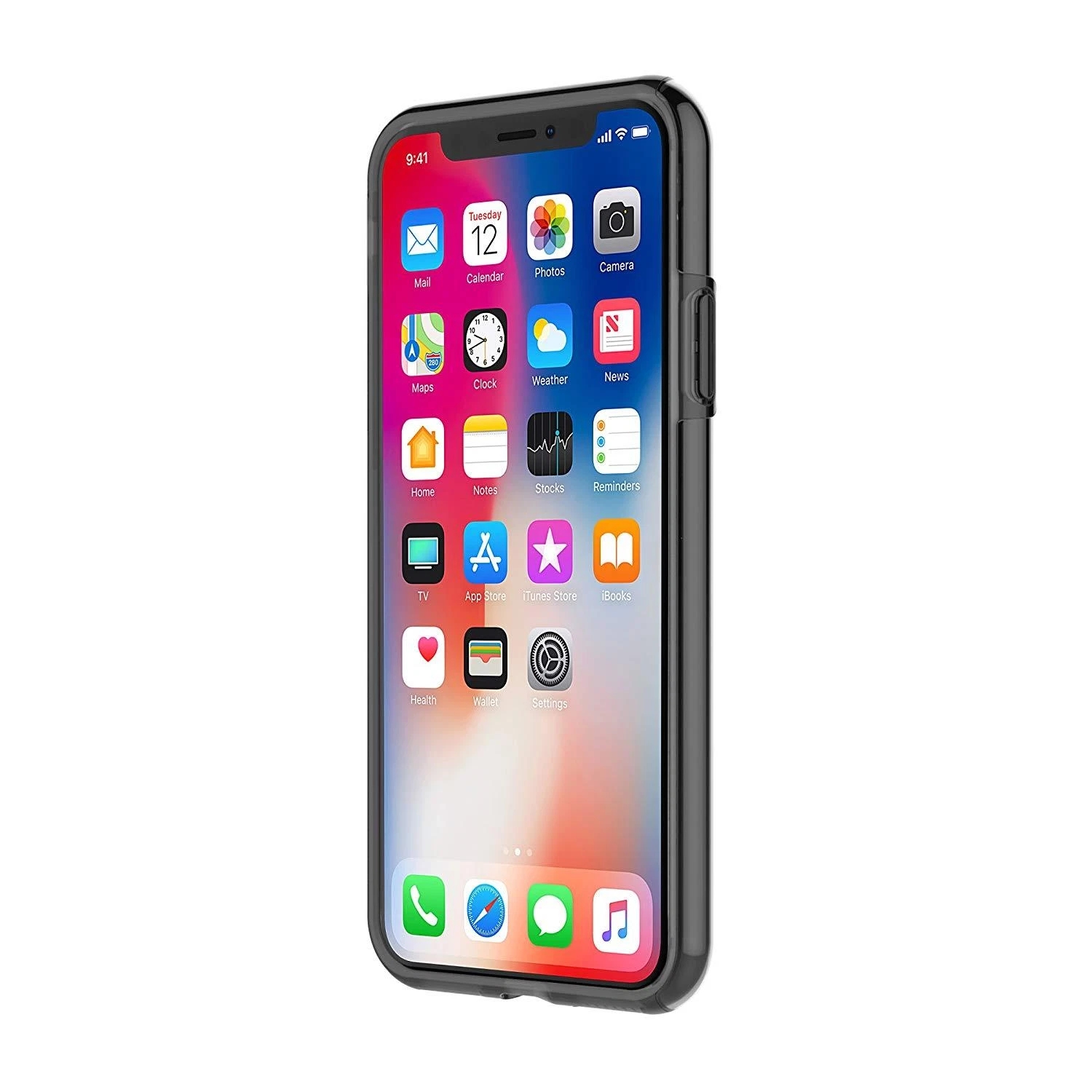Genuine Incipio Dual Pro Pure Impact Drop Case for Apple iPhone X & XS - Black - Image 4