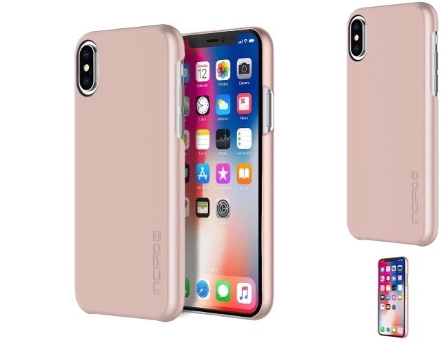Genuine Incipio Dual Pro Pure Impact Drop Case for Apple iPhone X & XS Rose Gold