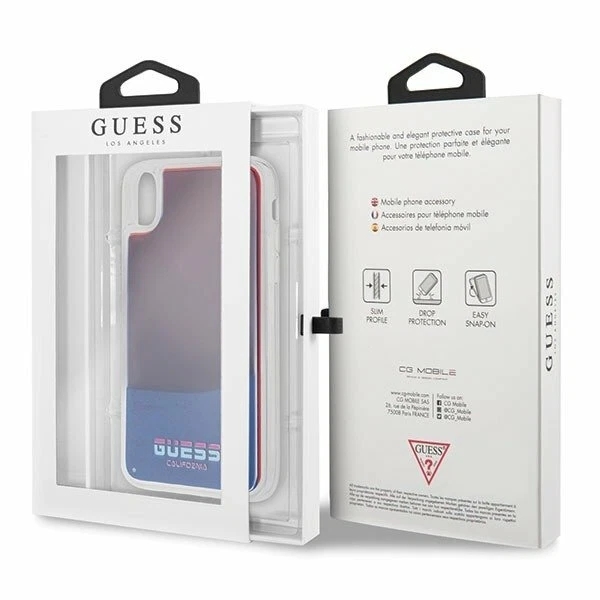 Genuine Guess California Glow in the Dark Case for Apple iPhone XS Max - Image 6