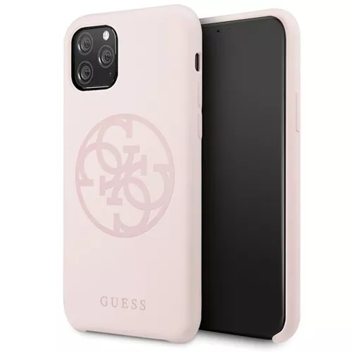 Genuine Guess Silicone 4G Tone Impact Case Cover for iPhone 11 Pro