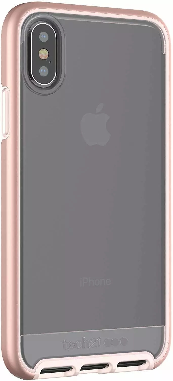 Genuine Tech21 EVO ELITE Drop Protection Case for iPhone X & XS in Rose Gold - Image 3