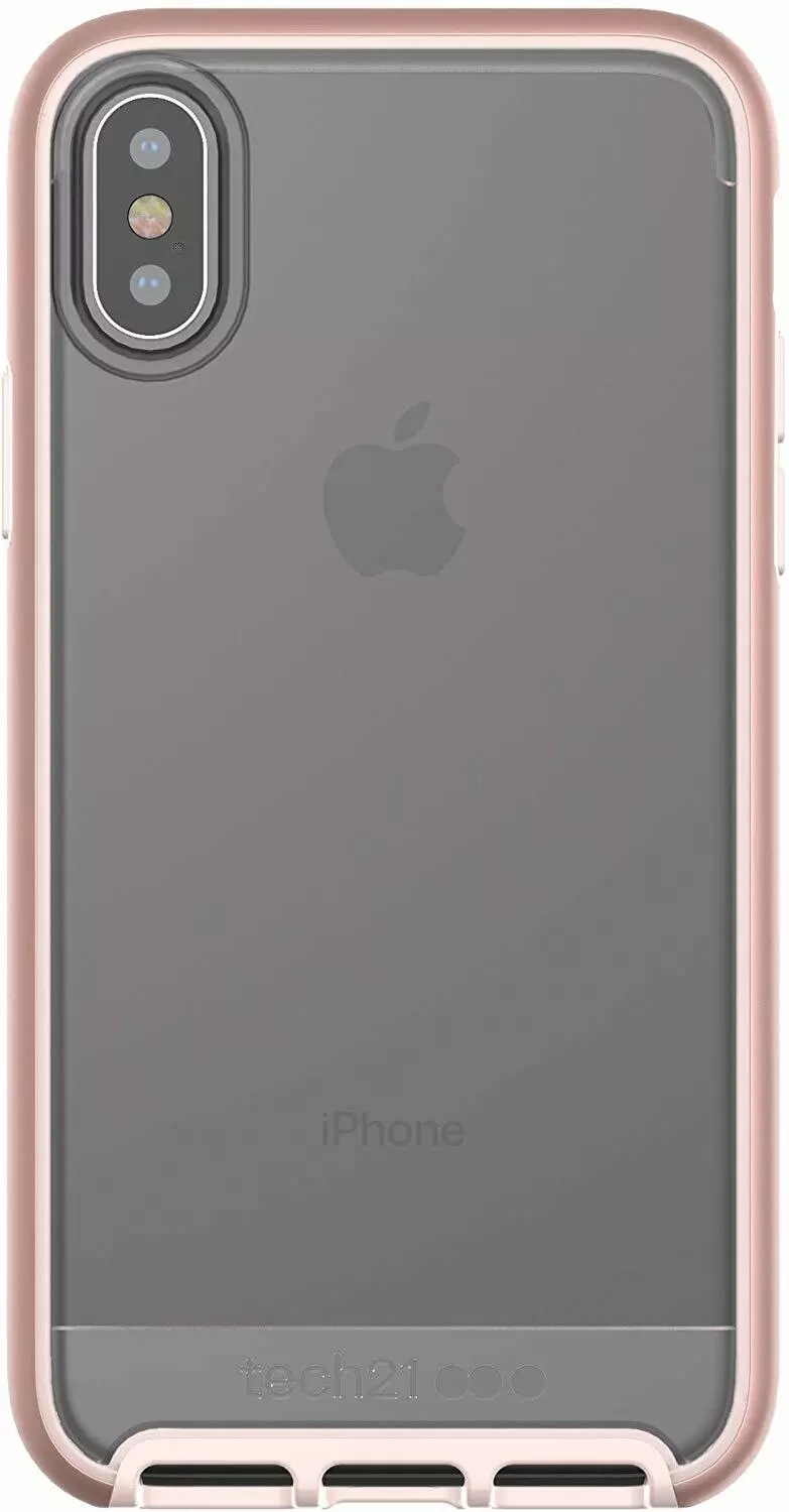 Genuine Tech21 EVO ELITE Drop Protection Case for iPhone X & XS in Rose Gold - Image 4
