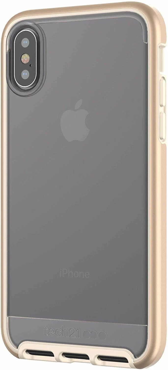 Genuine Tech21 EVO ELITE Drop Protection Case for iPhone X & XS in Gold - Image 3