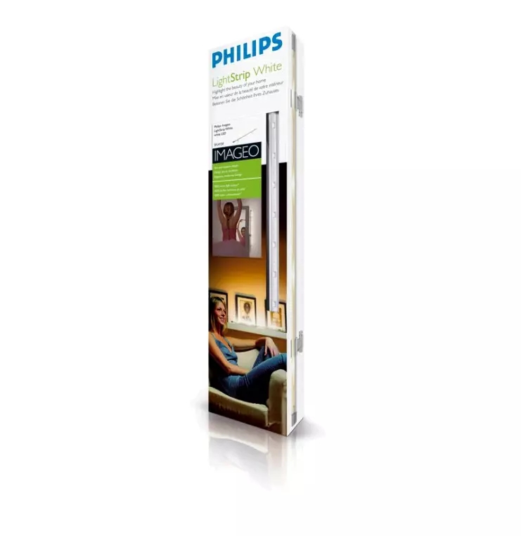 Philips myLight Accent 6911387PH Light Strip with 10 W Bulb 1-Bulb White