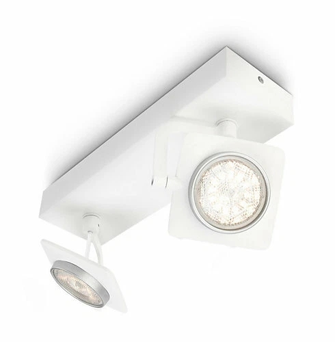 Philips Millennium Bar 2 Spots Light in White - Image 2