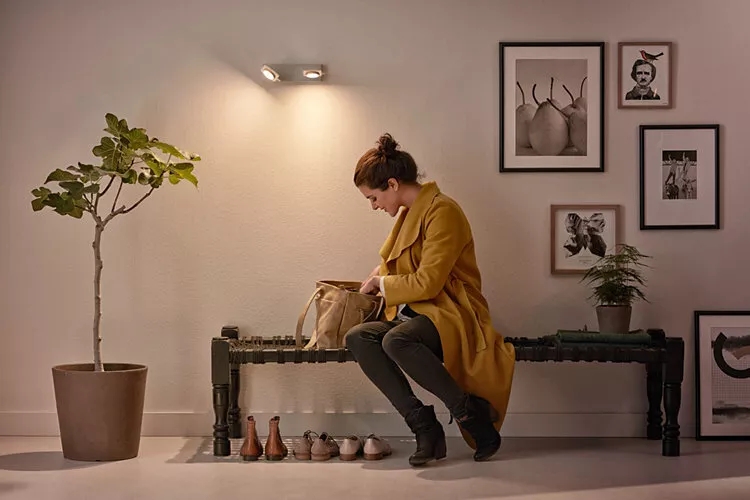 Philips Millennium Bar 2 Spots Light in White - Image 6