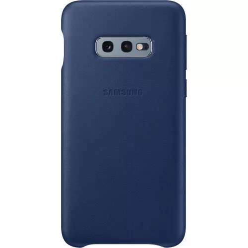 Genuine Samsung Galaxy S10e Blue Leather Protective Cover / Case EF-VG970LNEGW - Image 2