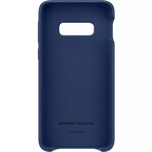 Genuine Samsung Galaxy S10e Blue Leather Protective Cover / Case EF-VG970LNEGW - Image 4