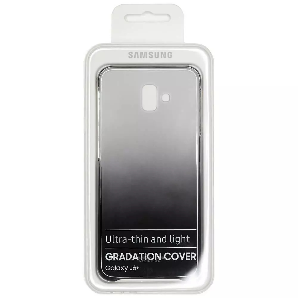 Genuine Samsung Galaxy J6+ 2018 J610 Black Gradation Cover / Case - EF-AJ610CBE - Image 3