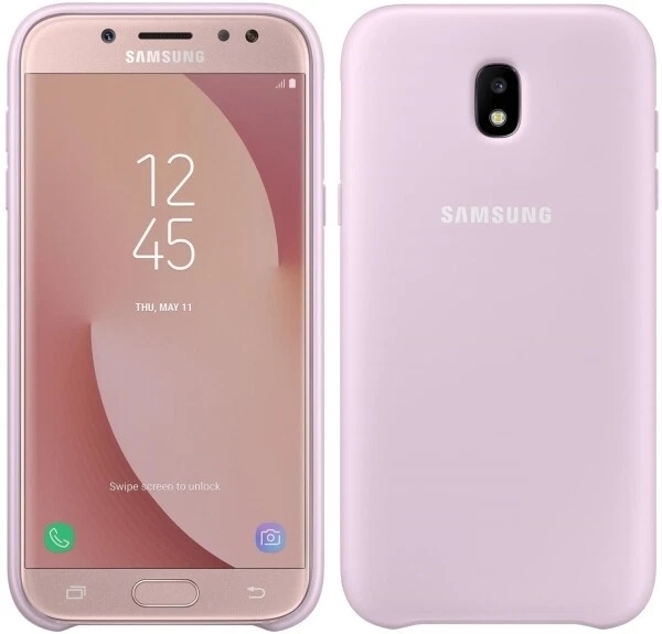 Genuine Samsung Galaxy J5 2017 J530 Pink Dual Layer Cover Case - EF-PJ530CPEGWW