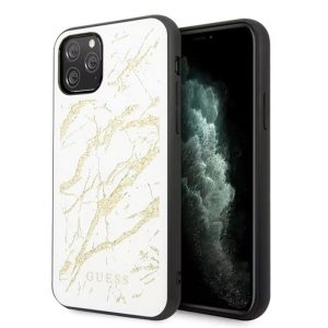 Genuine GUESS Marble Effect Hard Case For Apple iPhone 11 Pro Max
