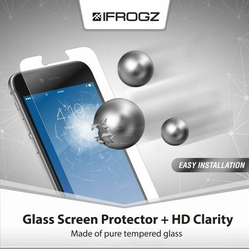 Genuine IFROGZ Tempered Glass Screen Protector for Apple iPhone 8 iPhone 7 - Image 2