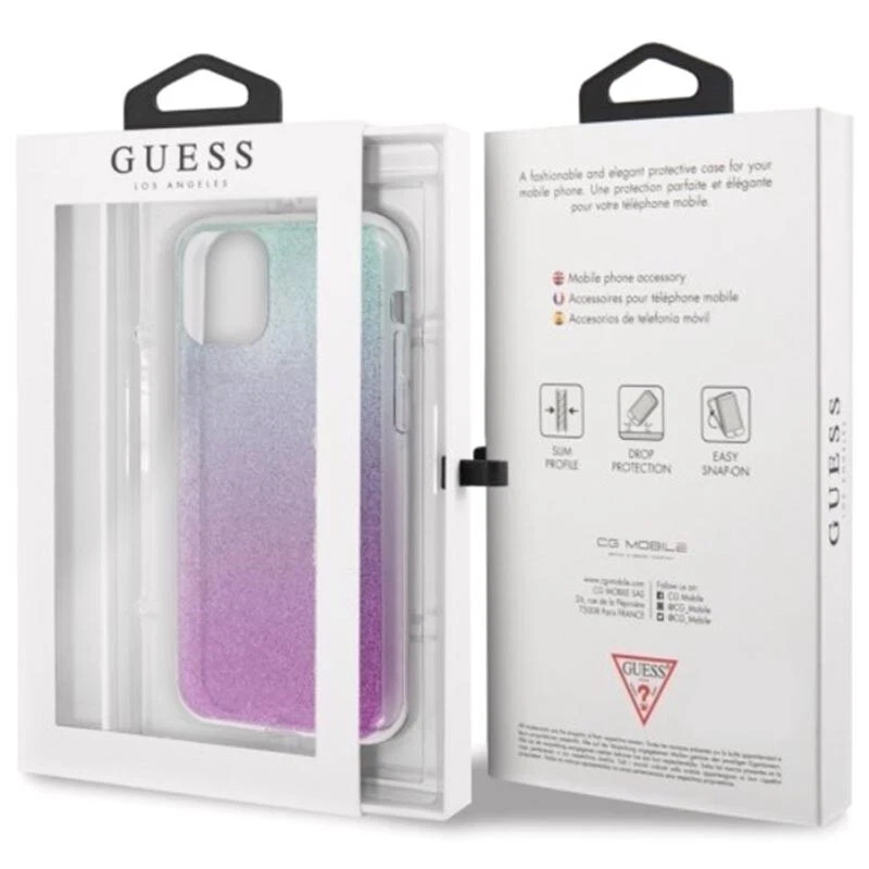 Genuine Guess Glitter Gradient Case Cover for Apple iPhone 11 Pro - Image 4