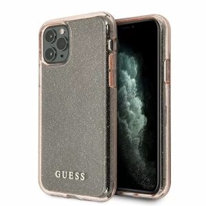 Genuine Guess Glitter Case Cover for Apple iPhone 11 Pro in Pink