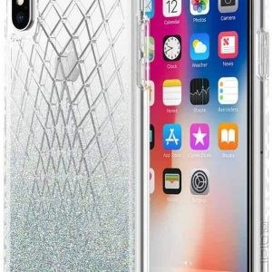Genuine Incipio Lux Blue Sparkler Impact Case for iPhone X & iPhone XS