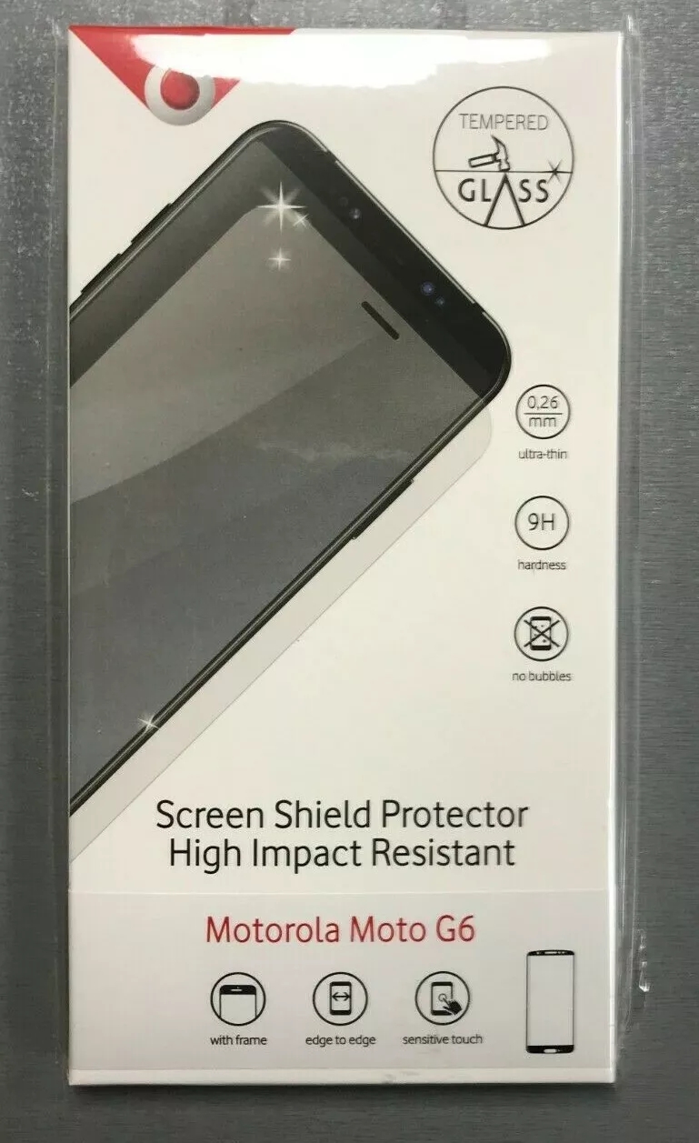 Motorola Moto G6 Tempered Glass Shield Protector