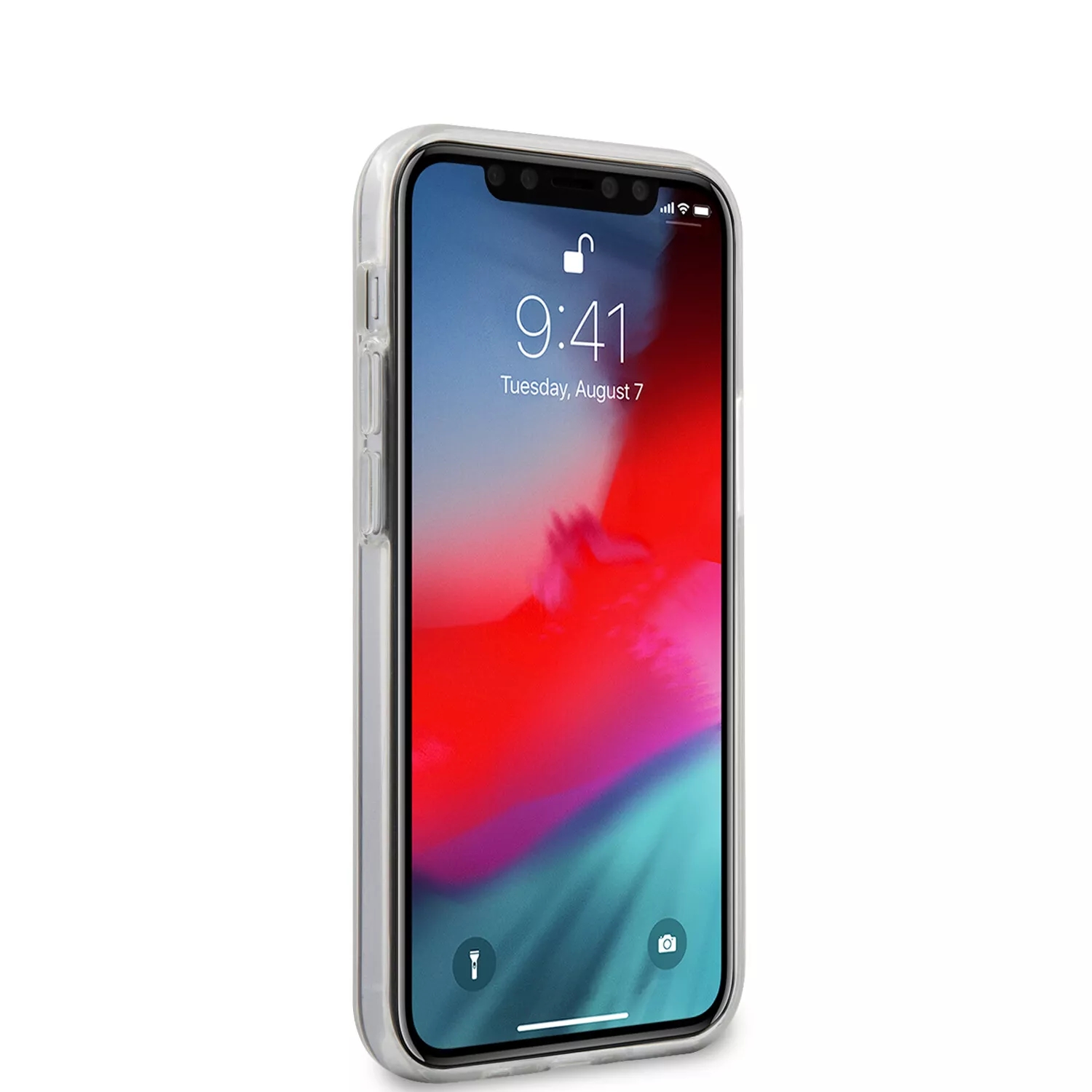 Genuine Karl Lagerfeld Head Iconic Transparent Impact Case iPhone 12 mini - Image 3