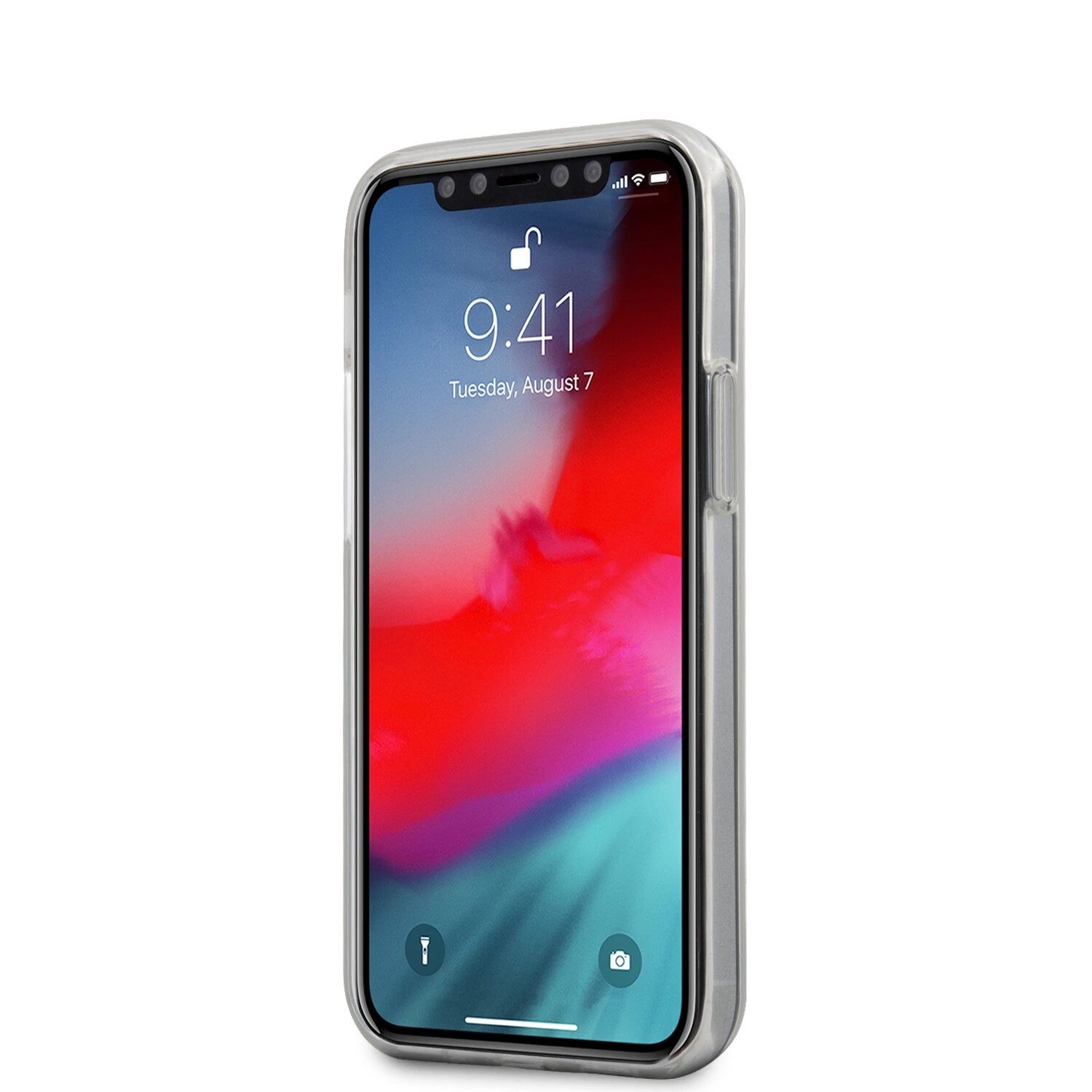 Genuine Karl Lagerfeld Head Iconic Transparent Impact Case iPhone 12 mini - Image 5