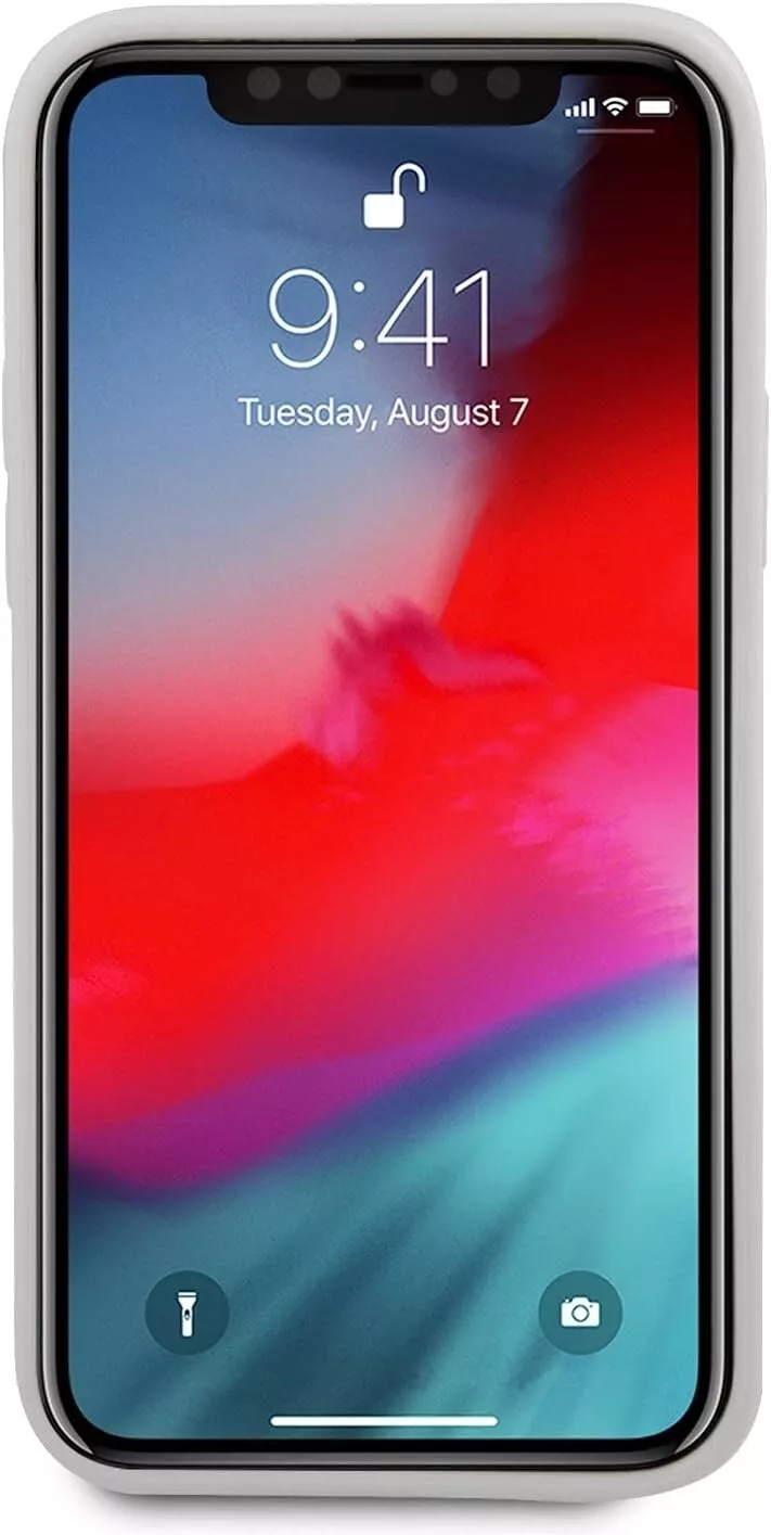 Genuine Guess Marble Cover for iPhone 12 Pro Max - White - Image 7