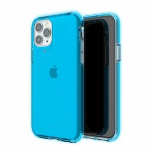 Genuine GEAR4 Crystal Palace iPhone 11 Pro - Clear Neon Blue