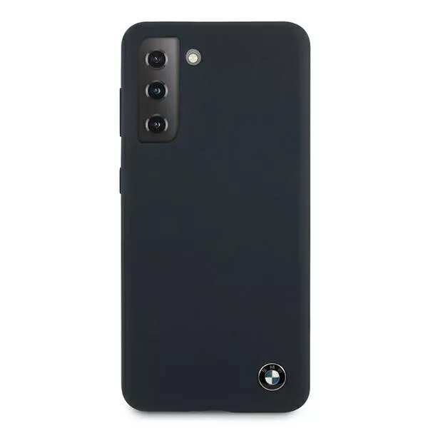 Genuine BMW Signature Logo Navy Silicone Hardcase For Samsung Galaxy S21+ - Image 6