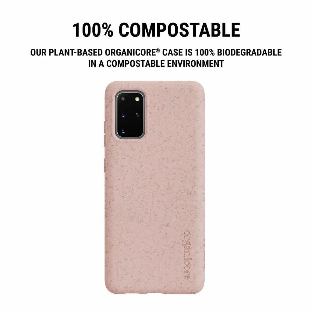 Genuine Incipio Plant Base Organicore Case for Samsung Galaxy S20+ Dusty Pink