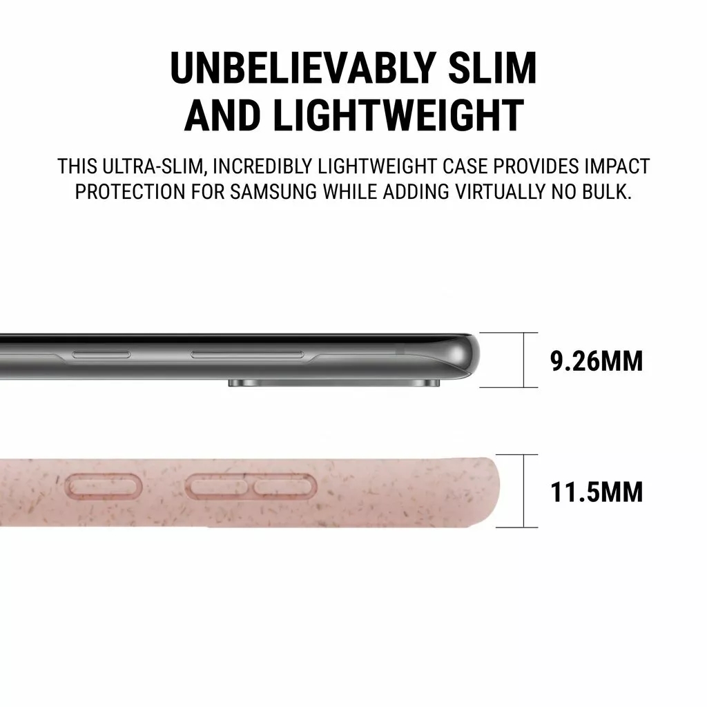 Genuine Incipio Plant Base Organicore Case for Samsung Galaxy S20+ Dusty Pink - Image 3