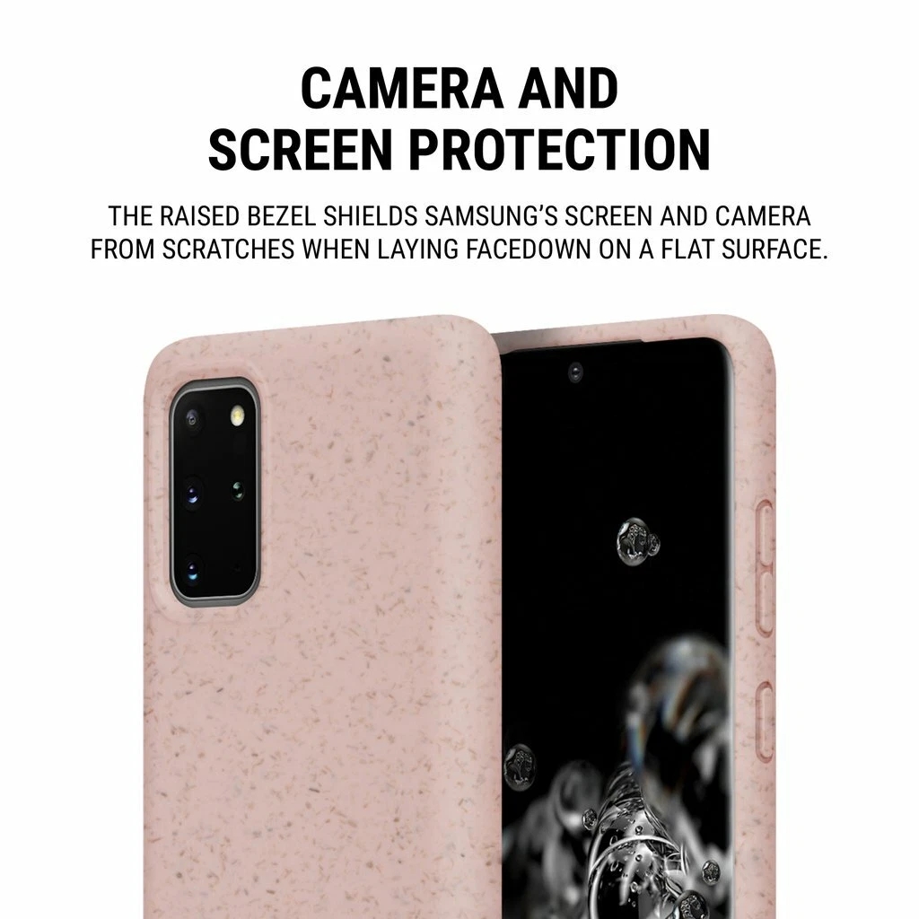 Genuine Incipio Plant Base Organicore Case for Samsung Galaxy S20+ Dusty Pink - Image 4