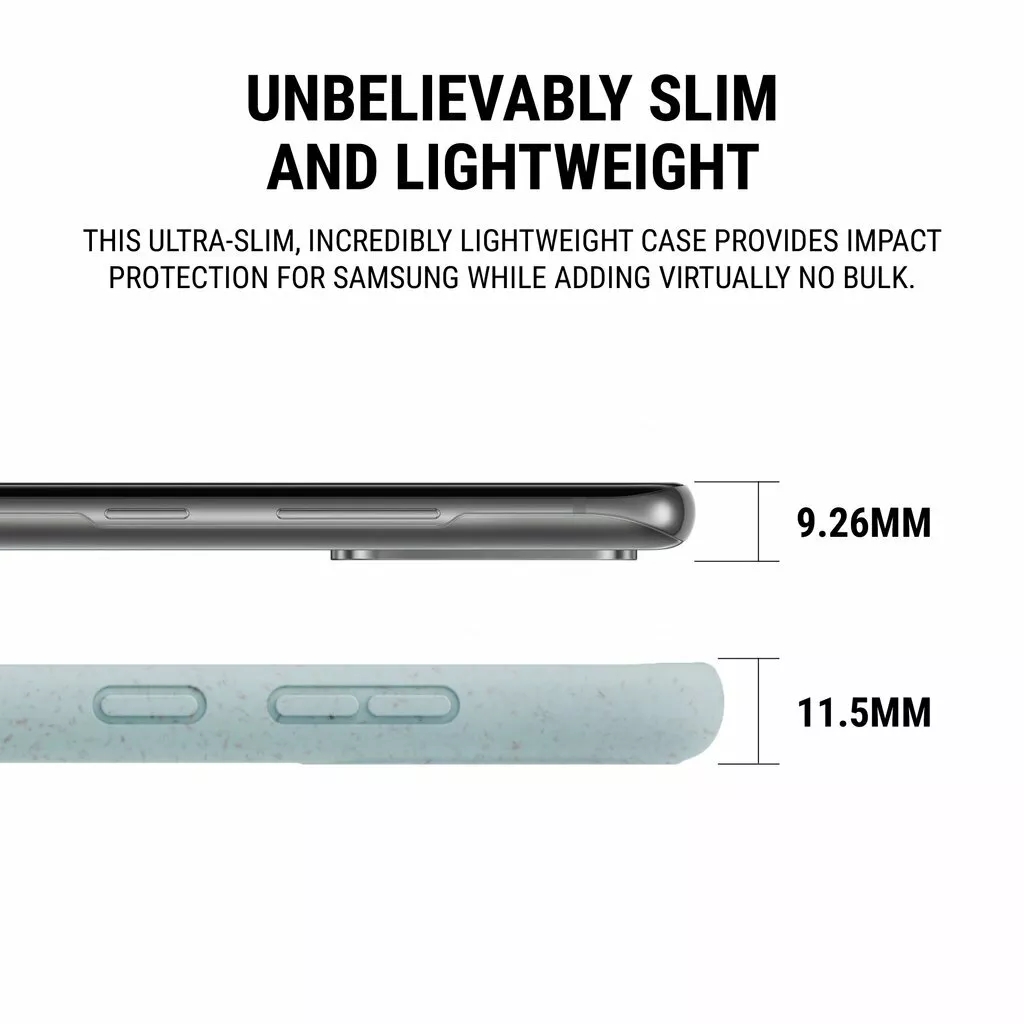 Genuine Incipio Plant Based Organicore Case for Samsung Galaxy S20+ Mystic Blue - Image 3