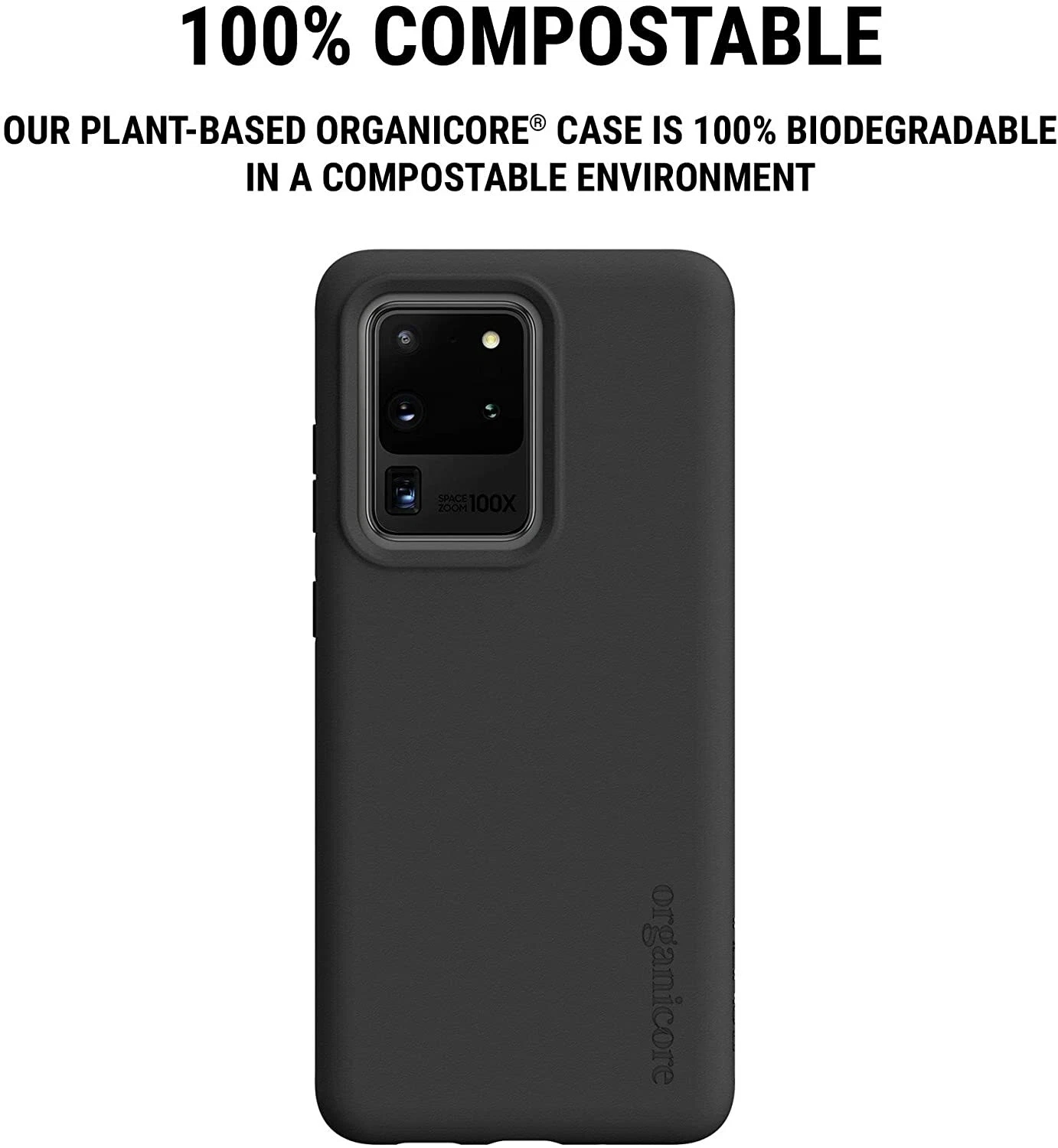 Genuine Incipio Organicore Case for Samsung Galaxy S20 Ultra - Dusty Black