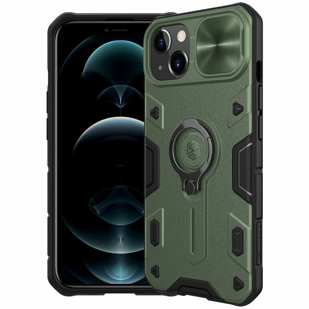 Nillkin CamShild Armor Impact Case for Apple iPhone 13 Green