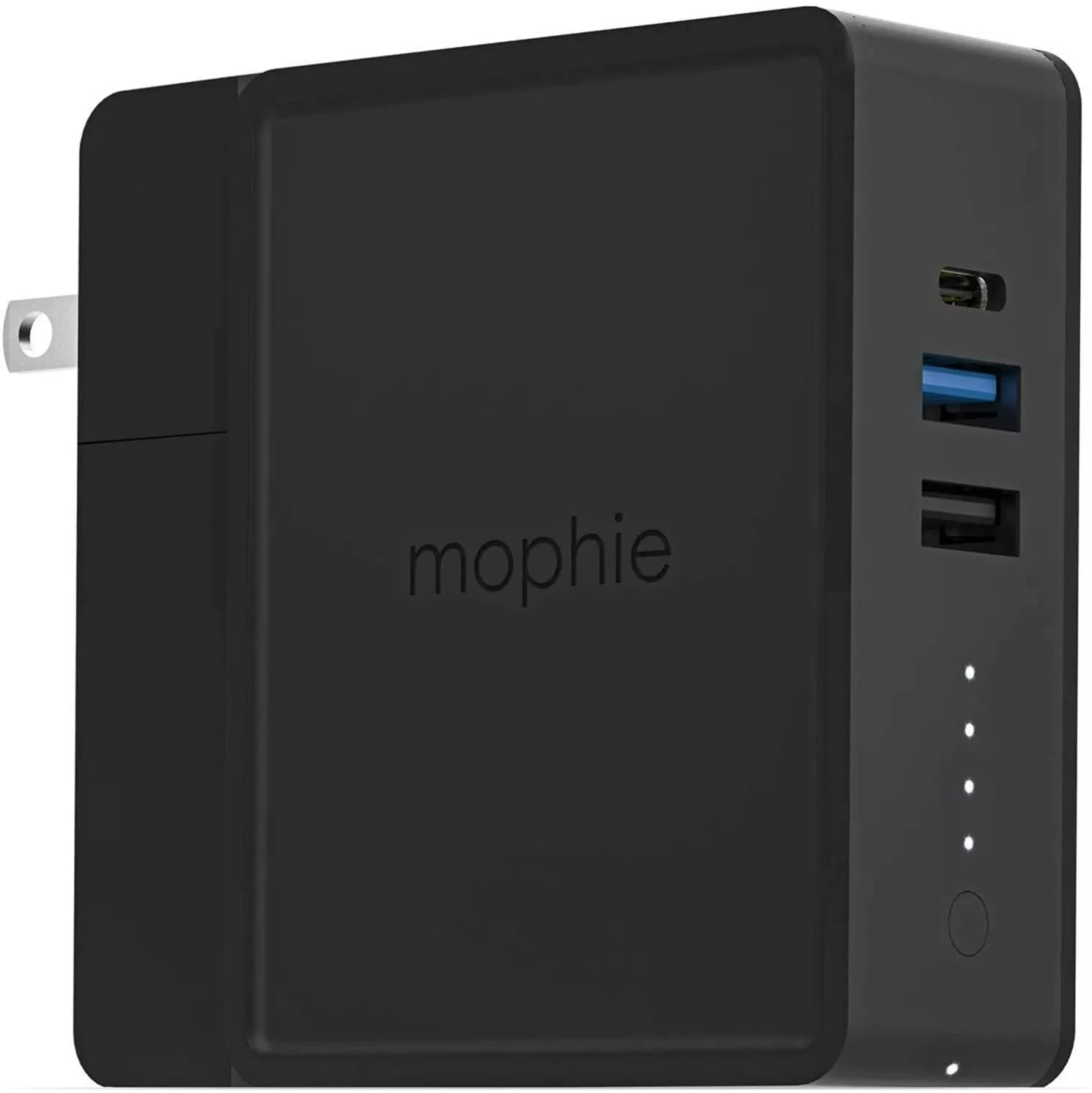 Official Mophie Global Powerstation Hub 6000mAh Black Qi Fast Wireless Charger - Image 5